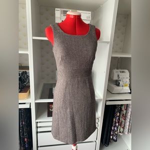 Tweed Pinafore Dress